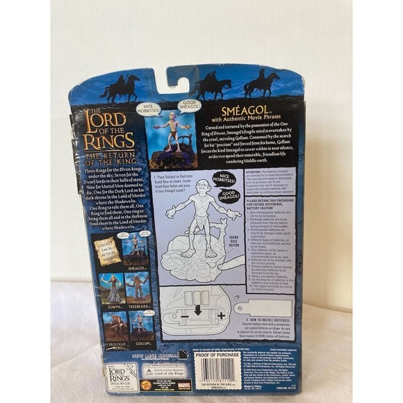 Lord of The Rings Return of the King Electronic Talking Smeagol NEW - Picture 5 of 7